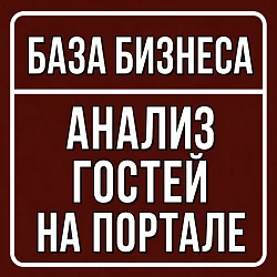 Логотип Анализ гостей на портале